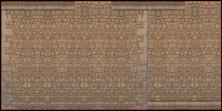 old castle wall set by lidiqnata sims 2